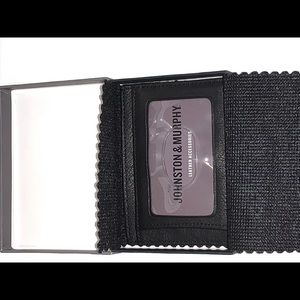 Johnston & Murphy Genuine Leather Card Holder NIB